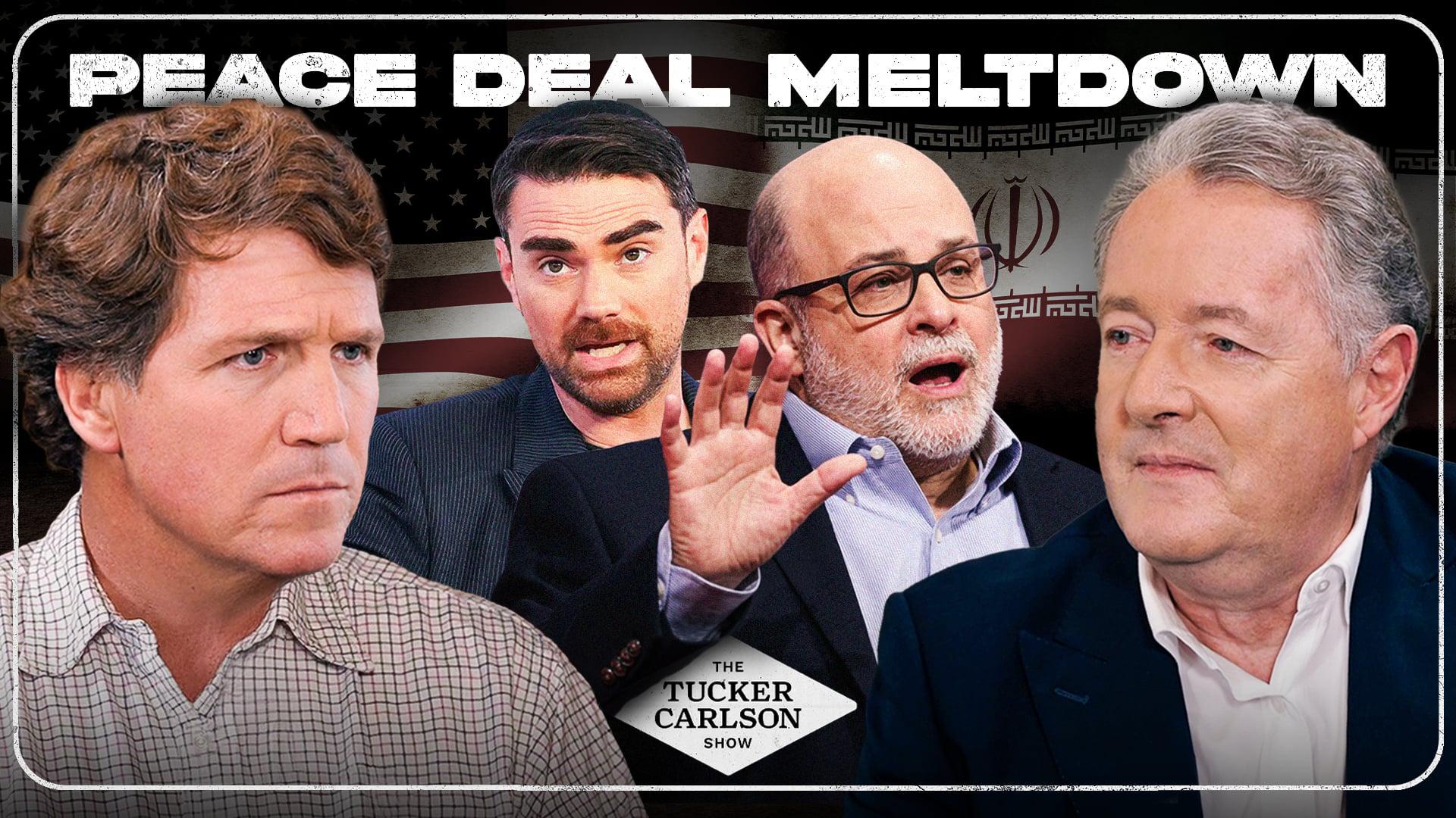 Trump Puts Bibi in His Place & Neocon Heads Implode Over Peace in Iran. Tucker & Piers Morgan React.