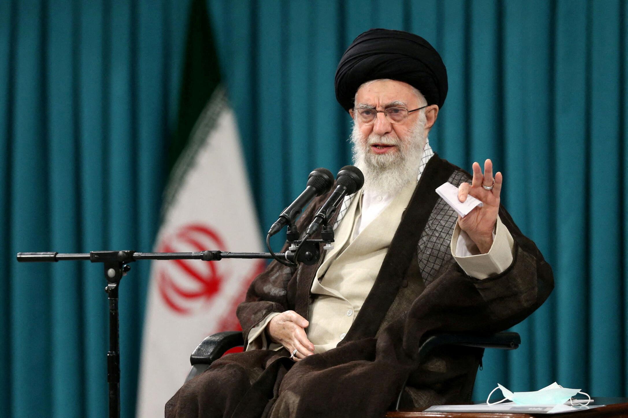 An image of Iranian Supreme Leader Rejects Trump’s Surrender Call