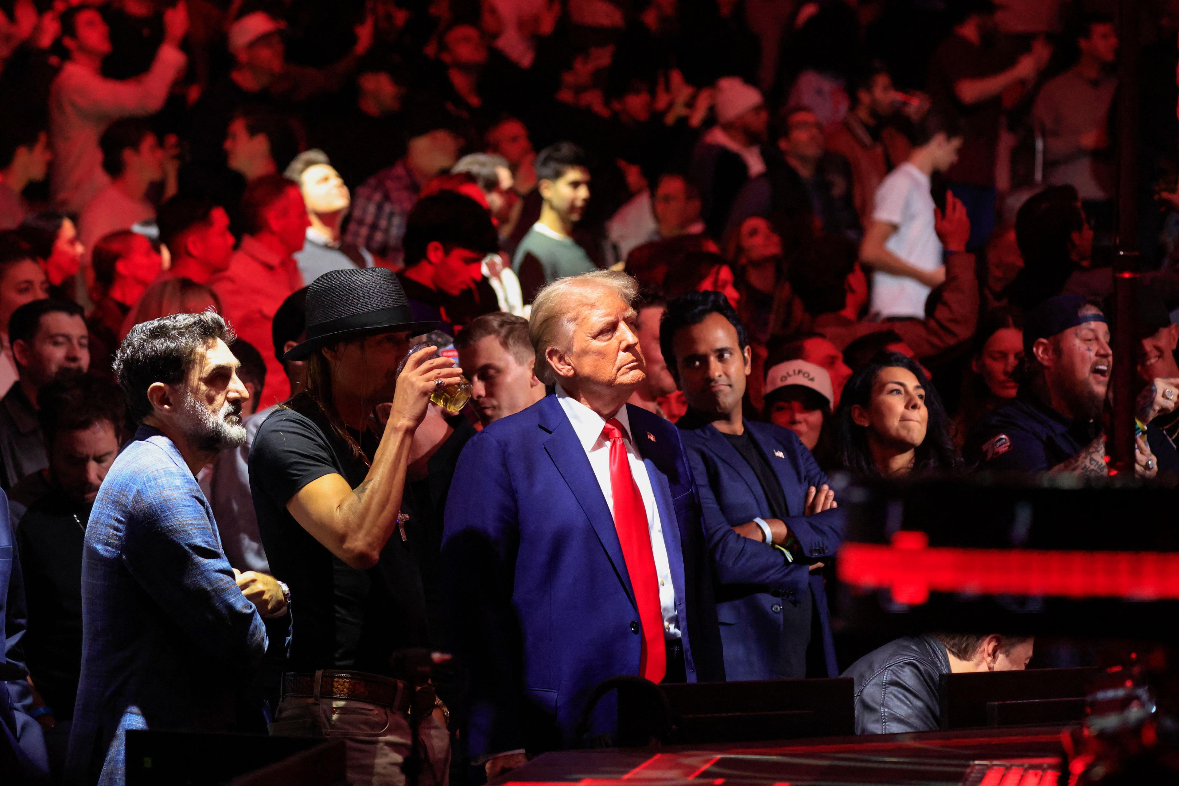 An image of MAGA SQUARE GARDEN: Trump Begins Final Campaign Stretch with Packed New York City Rally